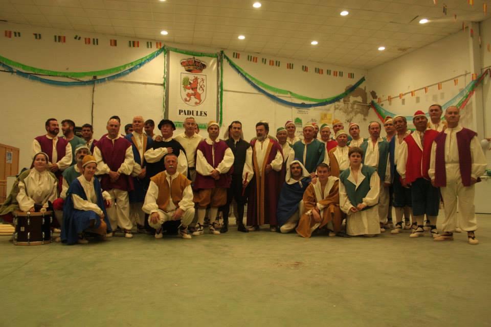 Grupo representación de la Paz de las Alpujarras