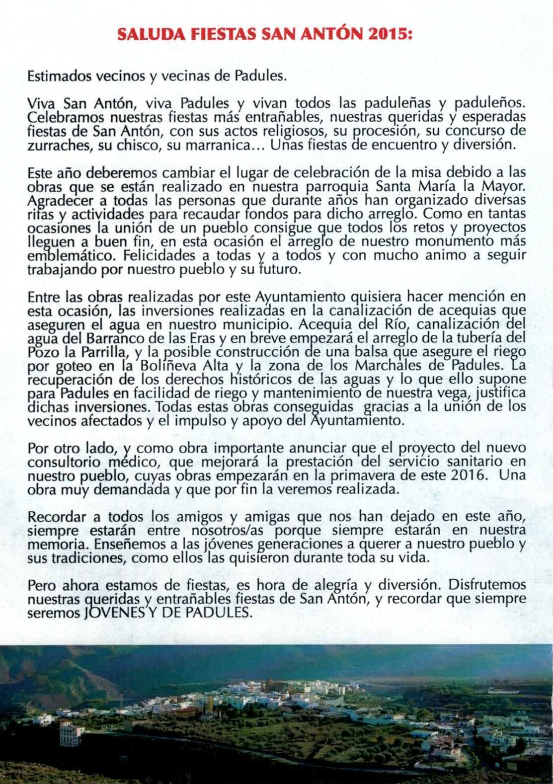San Anton 2016 Padules