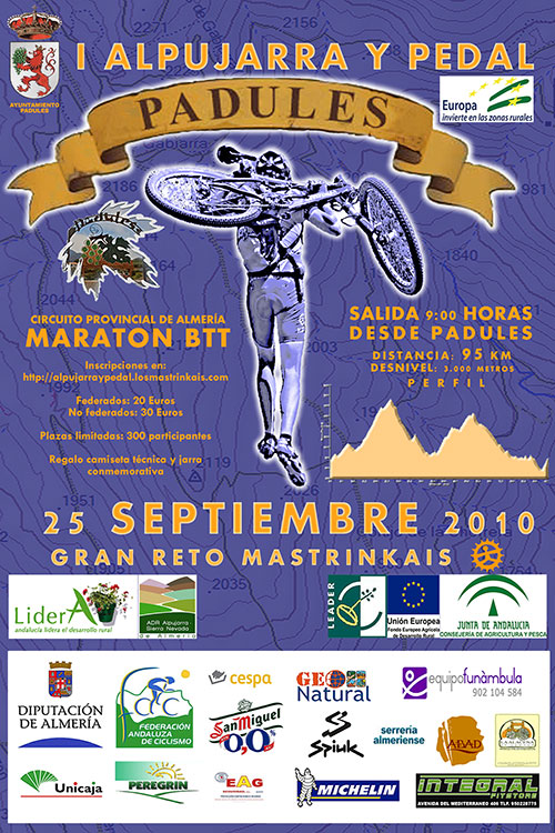 cartel I Alpujarra y Pedal: Padules 2010